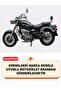 Asya Pars 250 Rear Bag and Security Lock Compatible Motorcycle Tarpaulin (Black Color) - 2