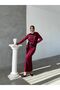Women's Intersiel Cardigan and Skirt Suit