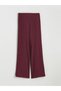 Lcw Vision Buy Elastic Textured Wide Leg Women's Trousers - 5