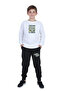 Round Neck Chicago Printed Detail Boy's Track Suit