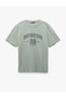 Short Sleeve Cotton Regular Fit Crew Neck Printed T-Shirt