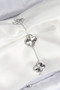 Vip Brass Clover Model Silver Color Women's Bracelet