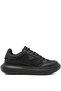 Men's Comfortable Sole Armani Eagle Logo Black Sneaker Em003666 Af19532-Mc105