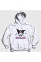 Unisex White Ribbons Kurami Kurami Hooded Sweatshirt 569271Tt