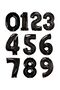 1 Year Old Black Number Balloon Birthday Party Set Cars Lightning Balloon Red Sequin Transparent Balloon - 5