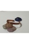 Waterway Patterned Dual Pure Copper Bracelet Solomon Seal Ayetel Kursi Nazar Verse Nali Sharif