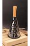 3-Sided Stainless Steel Luxury Chef Grater with Wooden Holder - 3