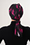 Patterned Buckle Bonnet Hijab Bonnet Daily Use Bonnet Shawl Scarf - 8