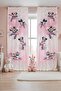 Ballet Dancer Minnie Patterned Children's Nursery Drapery Curtain (Single Panel Pricing)