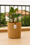 Jute Wicker Multi-Purpose Decorative Organizer Flower Pot Basket Garden Organizer Basket Width 22 Length 22 - 5