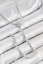 Brass Zircon Stone Pole Star Model Gold Color Y Necklace Tj-Bko10449