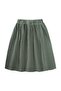 Organic Muslin Skirt 2-8 Years Khaki Green - 3