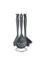 7 pcs Gray Silicone Utensil Set - 2