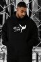 3 Yarn Combed Cotton Boxer Printed Oversized Sweatshirt