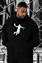 3 Yarn Combed Cotton Basketball Printed Oversized Sweatshirt