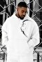 3 Yarn Combed Cotton Lion Printed Oversized Sweatshirt
