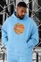 3 Yarn Combed Cotton Basketball Printed Oversized Sweatshirt