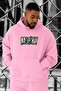 3-Ply Combed Cotton Money Printed Oversized Sweatshirt