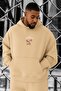3 Yarn Combed Fight Club Printed Large Size Sweatshirt