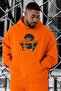 3 Yarn Combed Focus Freedom Printed Oversized Sweatshirt