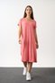 Short Sleeve Relaxed Dress (B22-43600) - 4
