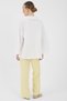 White 100% Cotton Pocket Muslin Kimono 8065A - 5