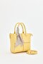 Tote Bag with Scarf Accessory Yellow