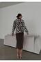 Speckled Full Fisherman Skirt-Sweater Women's Knitwear 2-Piece Set - 8
