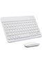 Ultra-Slim Bluetooth Keyboard and Mouse Combo Rechargeable Portable Wireless Keyboard Mouse Set Comp