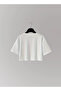 Leopard Pattern Cute Printed Crop T-Shirt for Women - 2