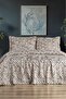 Ceres 3 Piece Double Pique Set 230X250 Cream