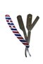 Fontenay Razor with Cover Attachable Color Steel Beard Razor - Stainless Matte White/Red/Blue - 5