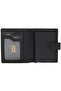 Mens Wallet, Pop Up Card Holder Wallet with Zipper Pocket, Slim Minimalist Leather RFID B - 6