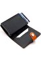 Wallet for Men, Slim Card Holder Wallet with Money Clip, Smart Front Pocket Leather RFID - 3