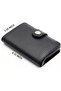 Wallet for Men, Slim Card Holder Wallet with Money Clip, Smart Front Pocket Leather RFID - 5