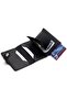 Wallet for Men, Slim Card Holder Wallet with Money Clip, Smart Front Pocket Leather RFID - 2