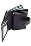 Mens Wallet, Pop Up Card Holder Wallet with Zipper Pocket, Slim Minimalist Leather RFID B - 2
