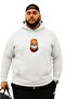 3 Yarn Combed Cotton Dog Printed Oversized Sweatshirt