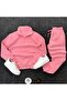 New Season Winter Premium 3 Thread Raised Half Zipper Sweat- 3 Thread Sweatpants 2 Piece Set