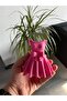 Dress-Shaped Makeup Brush Holder and Pen Holder Box Brush Organizer Decorative Makeup Desk Organizer - 5