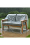 Cornered Two Seater Thick Seat Nylon (240 X 165) Rainproof Garden Seat Nylon - 5