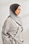 Muslin Degradable Shal - Smoked - Gray - 4