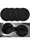 SINGARO Car Cup Coaster, 4PCS Universal Non-Slip Cup Holders Embedded in Ornaments Coaster, Car Inte