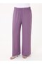 طقم مكون من قطعتين من Aerobin Basic Tunik&Pants مقاس كبير - أرجواني - - 5