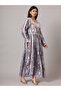 Hand Embroidered Lucknowi Chikankari Printed Mulmul Cotton Jalabiya-AL3936 - 4
