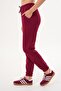 Women's Elastic Waistband, Elastic Detailed, Three-Threaded, Single Bottomed Sweatpants 255005 - 265042 - 4