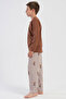 Cotton Boy's Long Sleeve Pajama Set (7/8-13/14), 503075 - 3