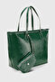 Shiny Green Large Capacity Water Resistant Shopper Bag with Wallet Accessory 282 - 3