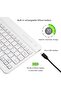 NEW Ultra-Slim Bluetooth Keyboard Portable Mini Wireless Keyboard Rechargeable Compatible for Apple - 5