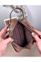 Genuine Leather Hand Grip Tape Zippered Men's Brown Color Wallet 2109 - 7